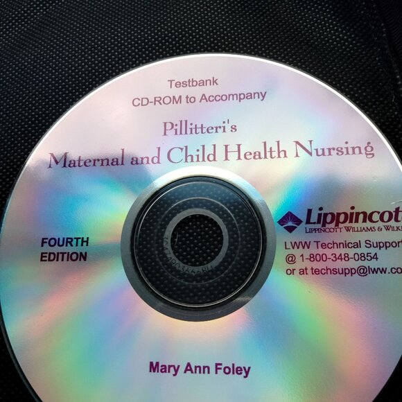 Maternal Child Health Nursing Testbank CD Pillitteri 4th ed Foley Student Nurse - Picture 2 of 4